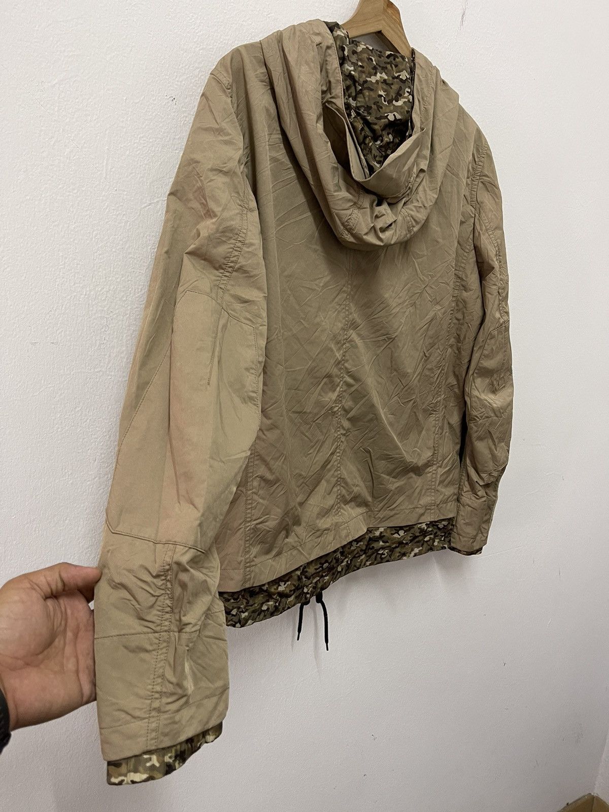 Japanese Brand × Moncler × Vintage Vintage Moncler Blouson Asperge Inner Camo Zipper Jacket Size US M / EU 48-50 / 2 - 16 Thumbnail
