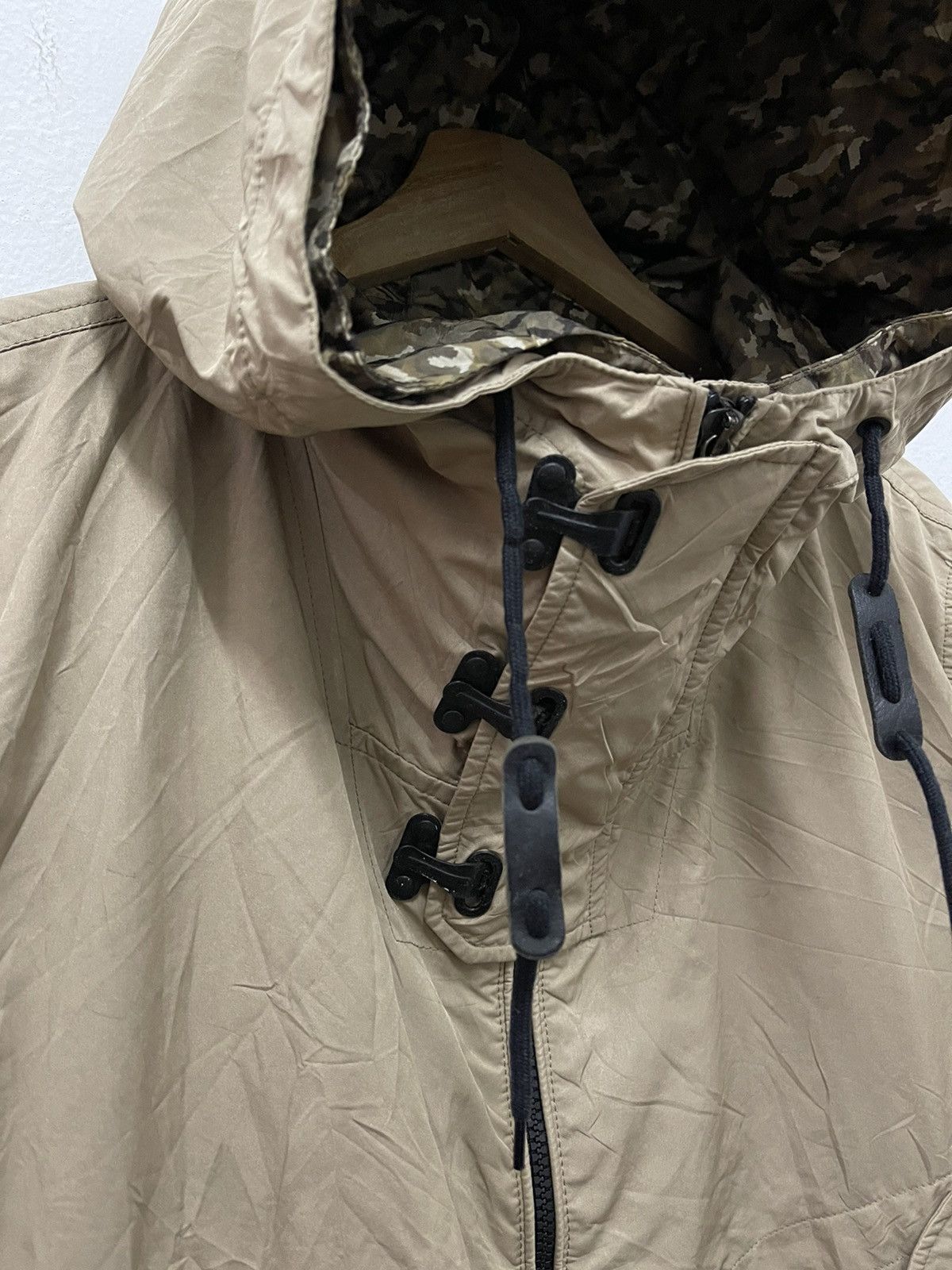 Japanese Brand × Moncler × Vintage Vintage Moncler Blouson Asperge Inner Camo Zipper Jacket Size US M / EU 48-50 / 2 - 6 Thumbnail