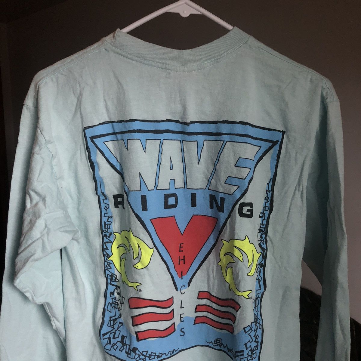 Other Vintage 90s Wave Riding Vehicles WRV Graphic Logo Longsleeve Size US L / EU 52-54 / 3 - 1 Thumbnail