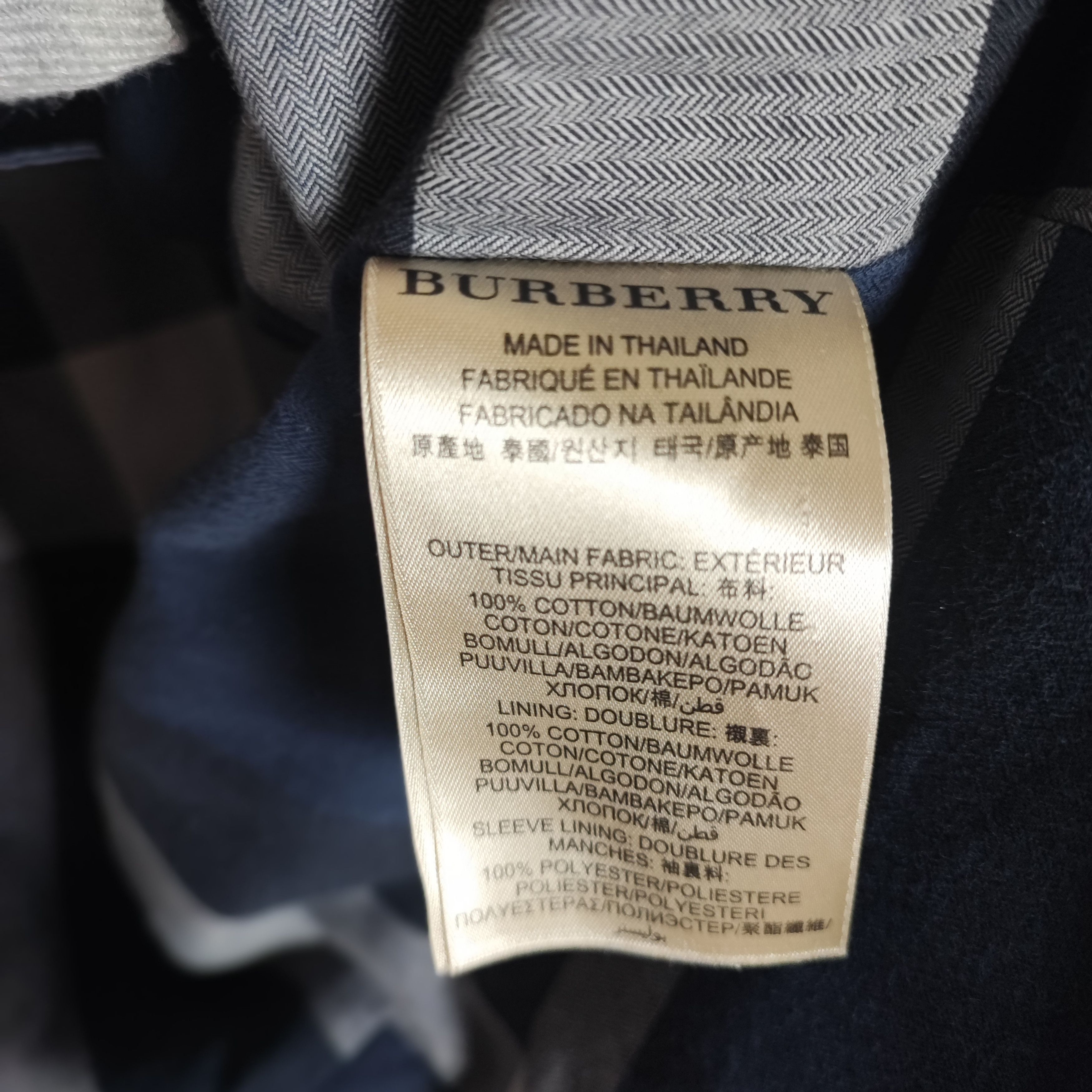 Burberry Burberry Trench-coat Navy Blue Size US M / EU 48-50 / 2 - 8 Thumbnail