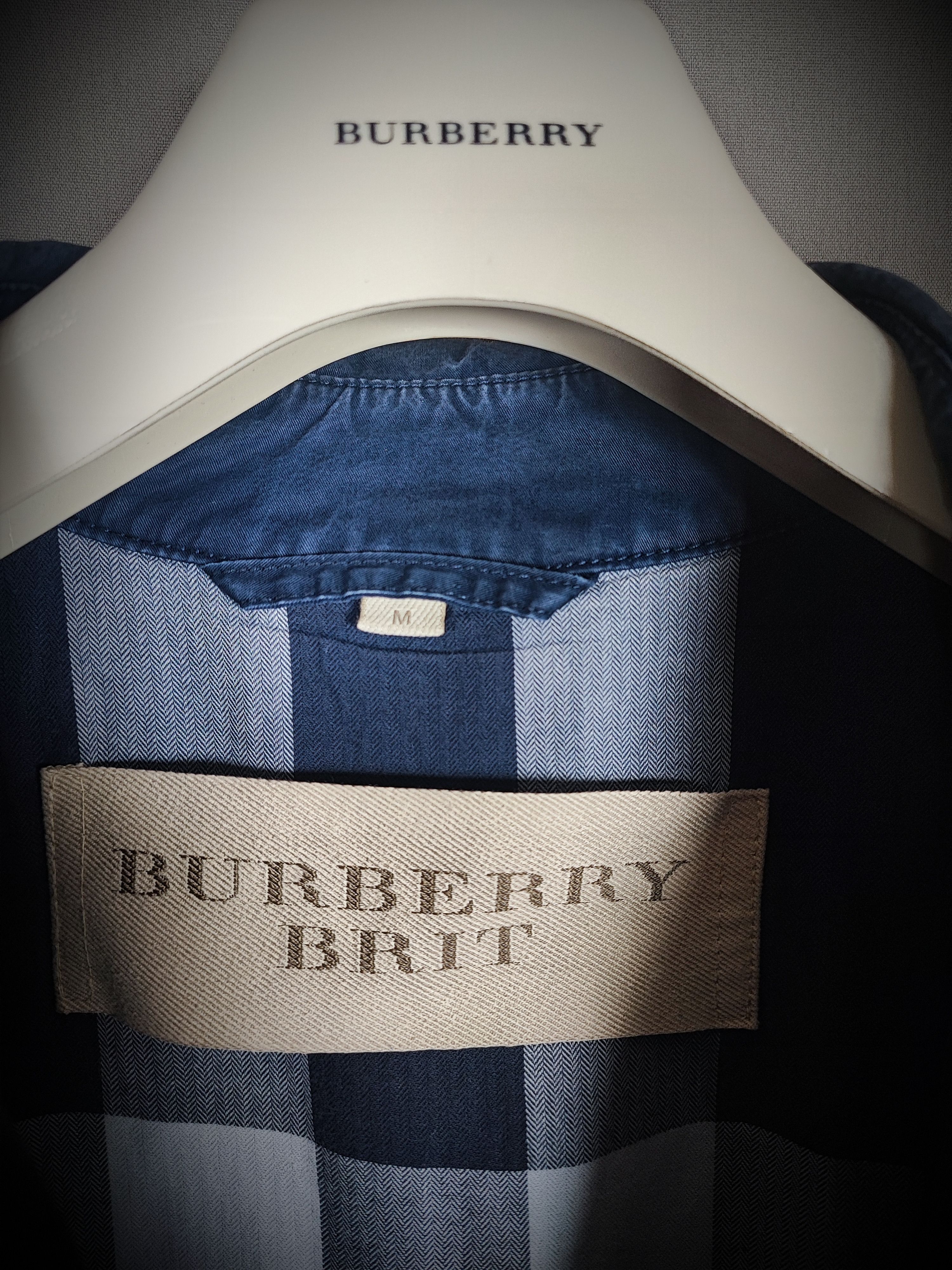 Burberry Burberry Trench-coat Navy Blue Size US M / EU 48-50 / 2 - 6 Thumbnail
