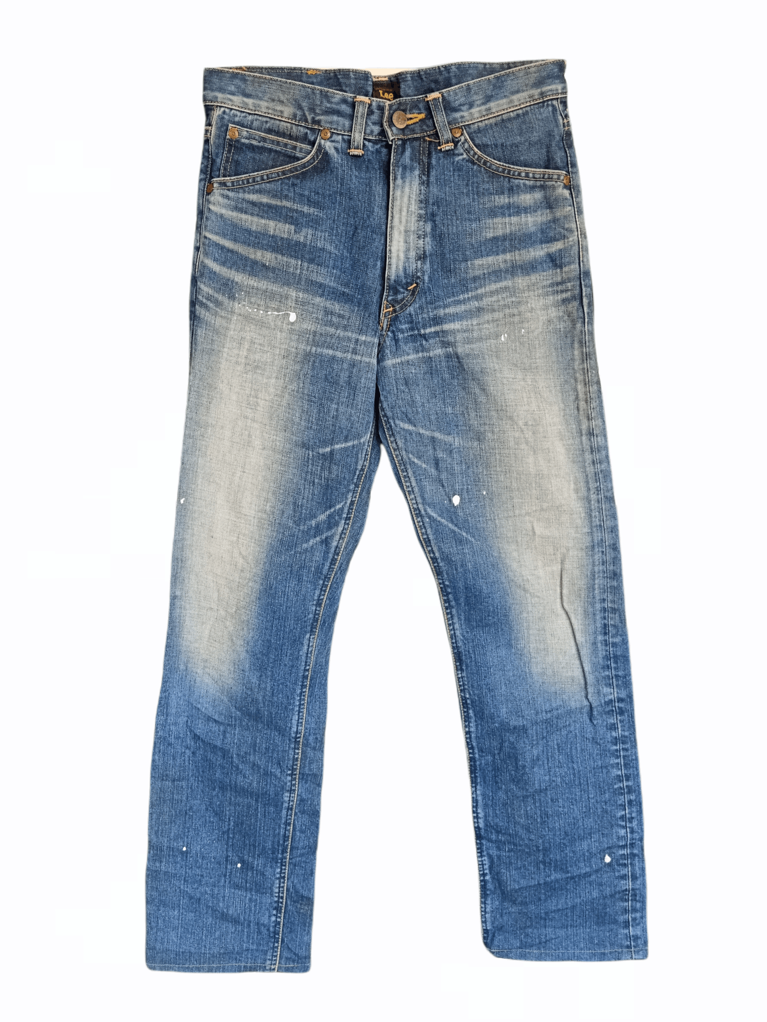 Lee × Vintage Seasoned Painted Lee Jeans Made in Japan Size US 29 - 1 Thumbnail