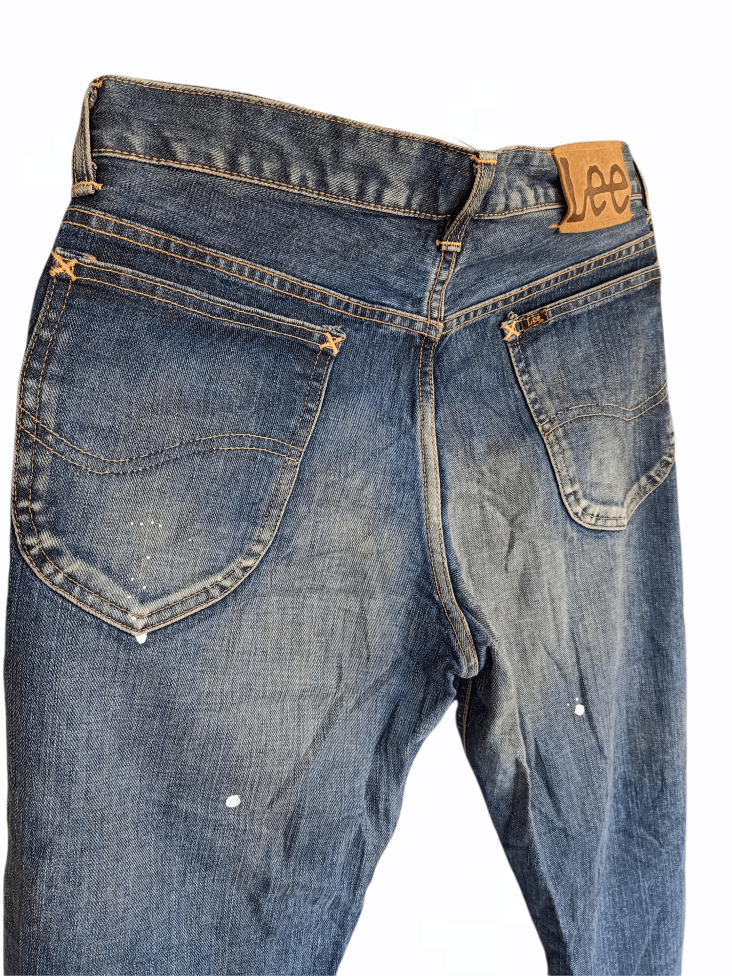 Lee × Vintage Seasoned Painted Lee Jeans Made in Japan Size US 29 - 5 Thumbnail
