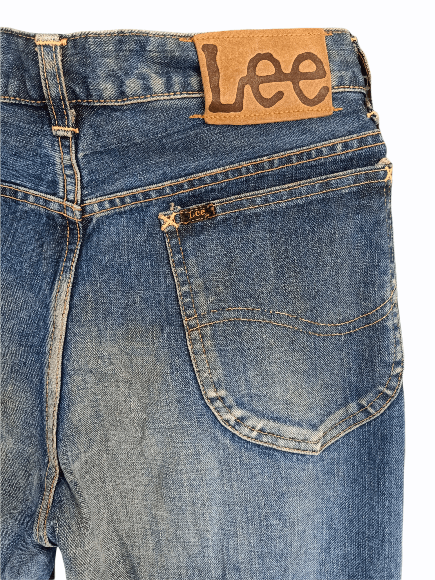 Lee × Vintage Seasoned Painted Lee Jeans Made in Japan Size US 29 - 6 Thumbnail