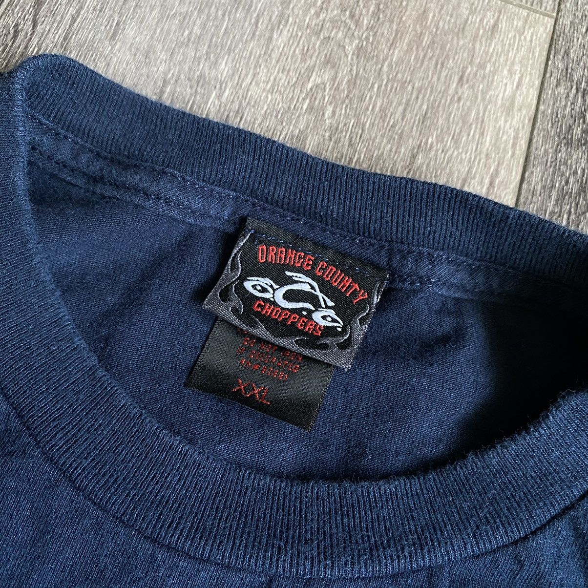 Vintage Vintage 2000s Orange County Choppers Sword Graphic Logo Tee Size US XXL / EU 58 / 5 - 7 Thumbnail