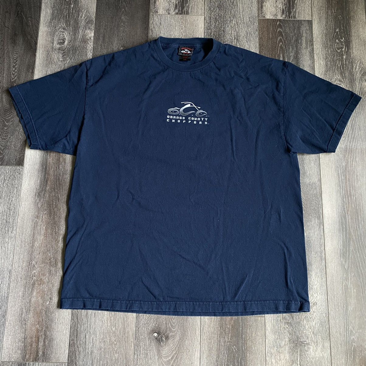 Vintage Vintage 2000s Orange County Choppers Sword Graphic Logo Tee Size US XXL / EU 58 / 5 - 4 Thumbnail