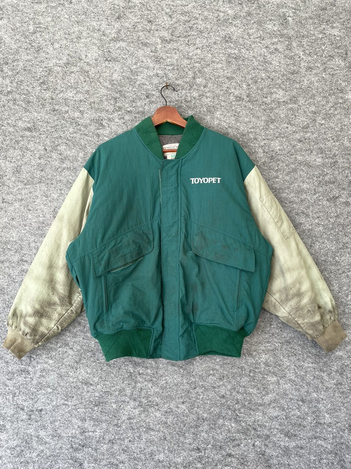 Japanese Brand × Vintage VINTAGE TOYOTA TECNO TOYOPET BOMBERS Size US M / EU 48-50 / 2 - 3 Thumbnail