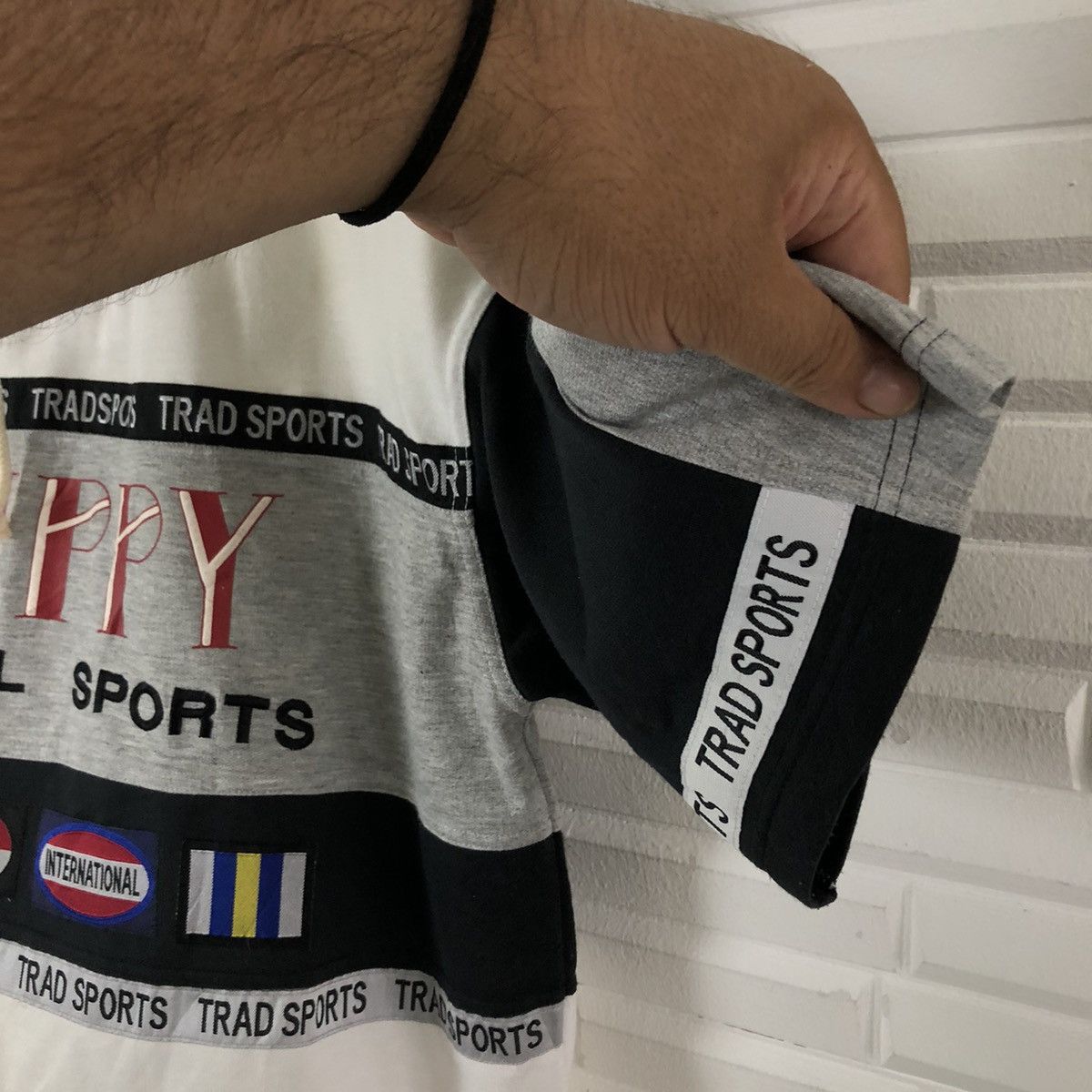 Japanese Brand MULTI COLOUR TRAD SPORTS RARE COLOUR SWEATSHIRT Size US L / EU 52-54 / 3 - 7 Thumbnail