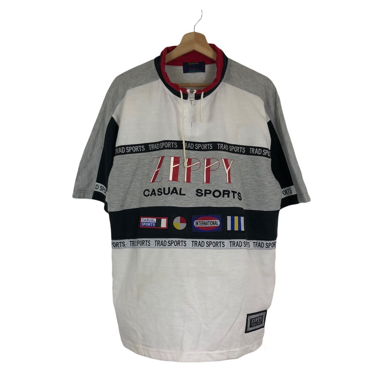 Japanese Brand MULTI COLOUR TRAD SPORTS RARE COLOUR SWEATSHIRT Size US L / EU 52-54 / 3 - 1 Thumbnail
