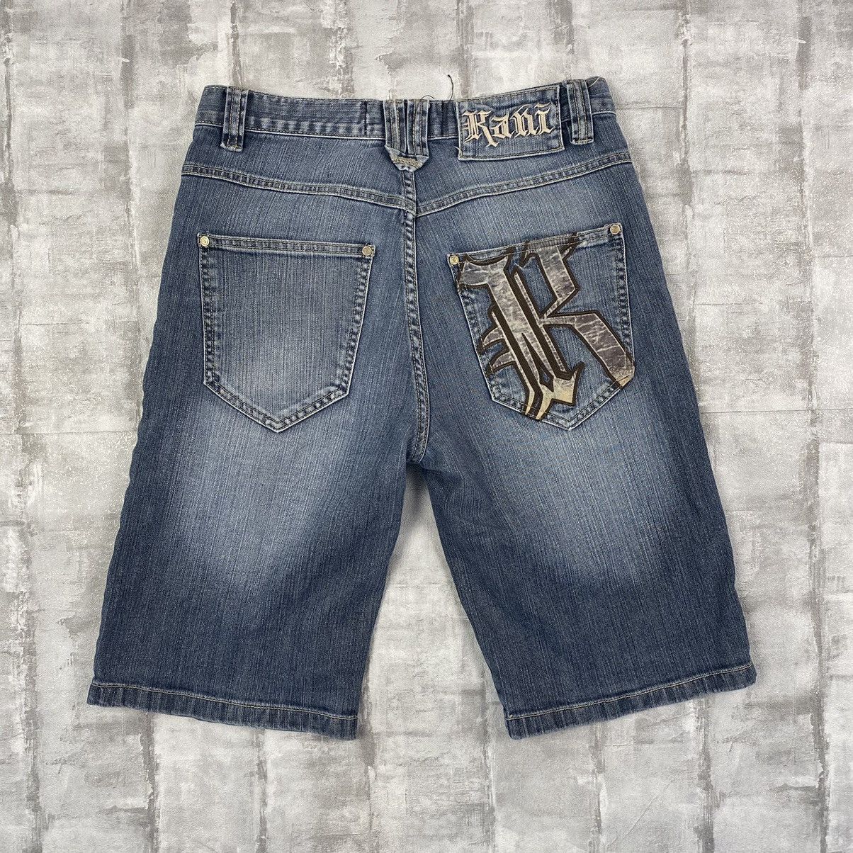 Karl Kani Karl Kani Vintage Denim Shorts Size US 30 / EU 46 - 1 Thumbnail