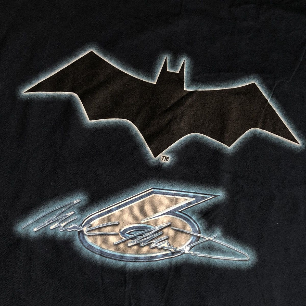 DC Comics New Vintage 00s Justice League Batman Mark Martin Racing Tee Size US XXL / EU 58 / 5 - 5 Thumbnail