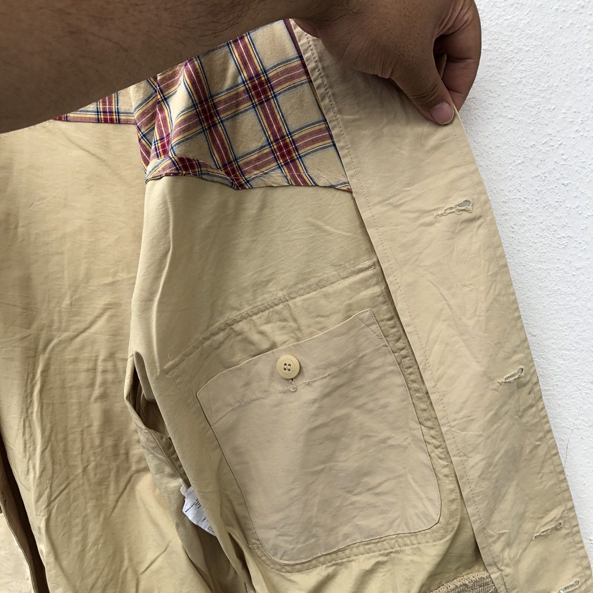 Japanese Brand × Pull & Bear PULL & BEAR BOMBER JACKET NICE LINING TARTAN DESIGN Size US XL / EU 56 / 4 - 13 Thumbnail