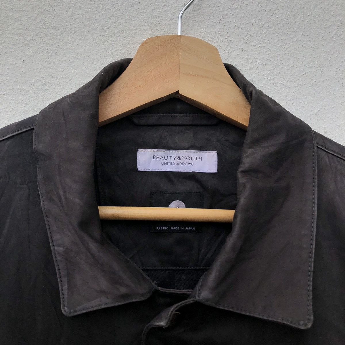 Japanese Brand VINTAGE WAX JACKET BEAUTY & YOUTH UNITED ARROW KOMATSU Size US L / EU 52-54 / 3 - 5 Thumbnail