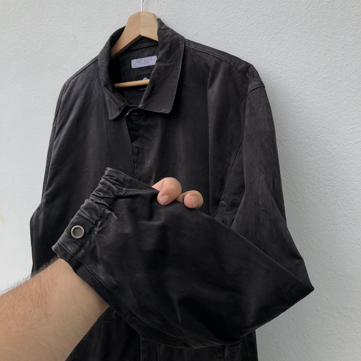 Japanese Brand VINTAGE WAX JACKET BEAUTY & YOUTH UNITED ARROW KOMATSU Size US L / EU 52-54 / 3 - 6 Thumbnail