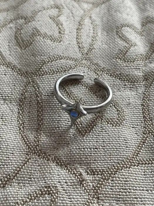 Jewelry Natural Stone Star Ring Size ONE SIZE - 4 Thumbnail