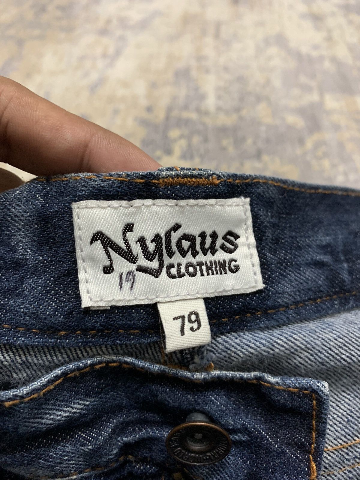 Japanese Nylaus Double Waist Denim PPFM Style Jeans 31x31