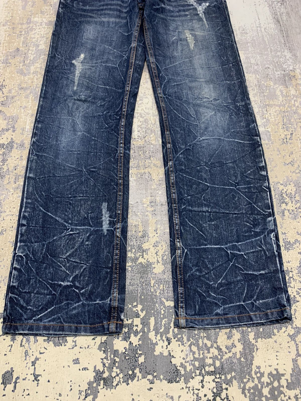 Japanese Nylaus Double Waist Denim PPFM Style Jeans 31x31