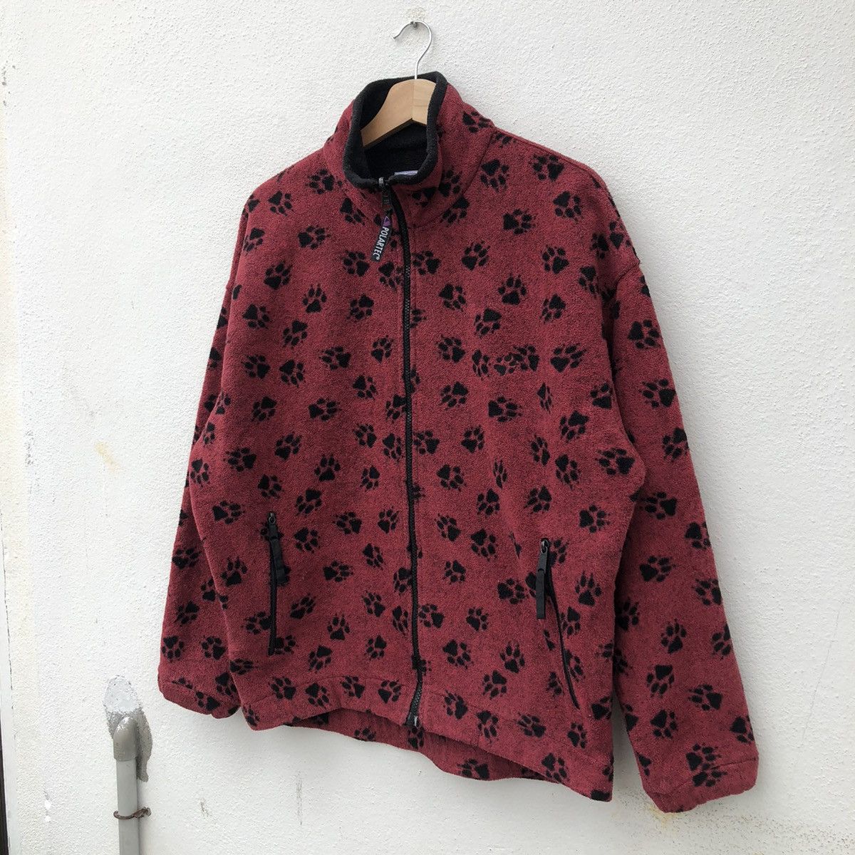 Jack Wolfskin FULL PRINT JACKET JACK WOLFSKINS POLARTEC FLEECE JACKET Size US L / EU 52-54 / 3 - 2 Thumbnail