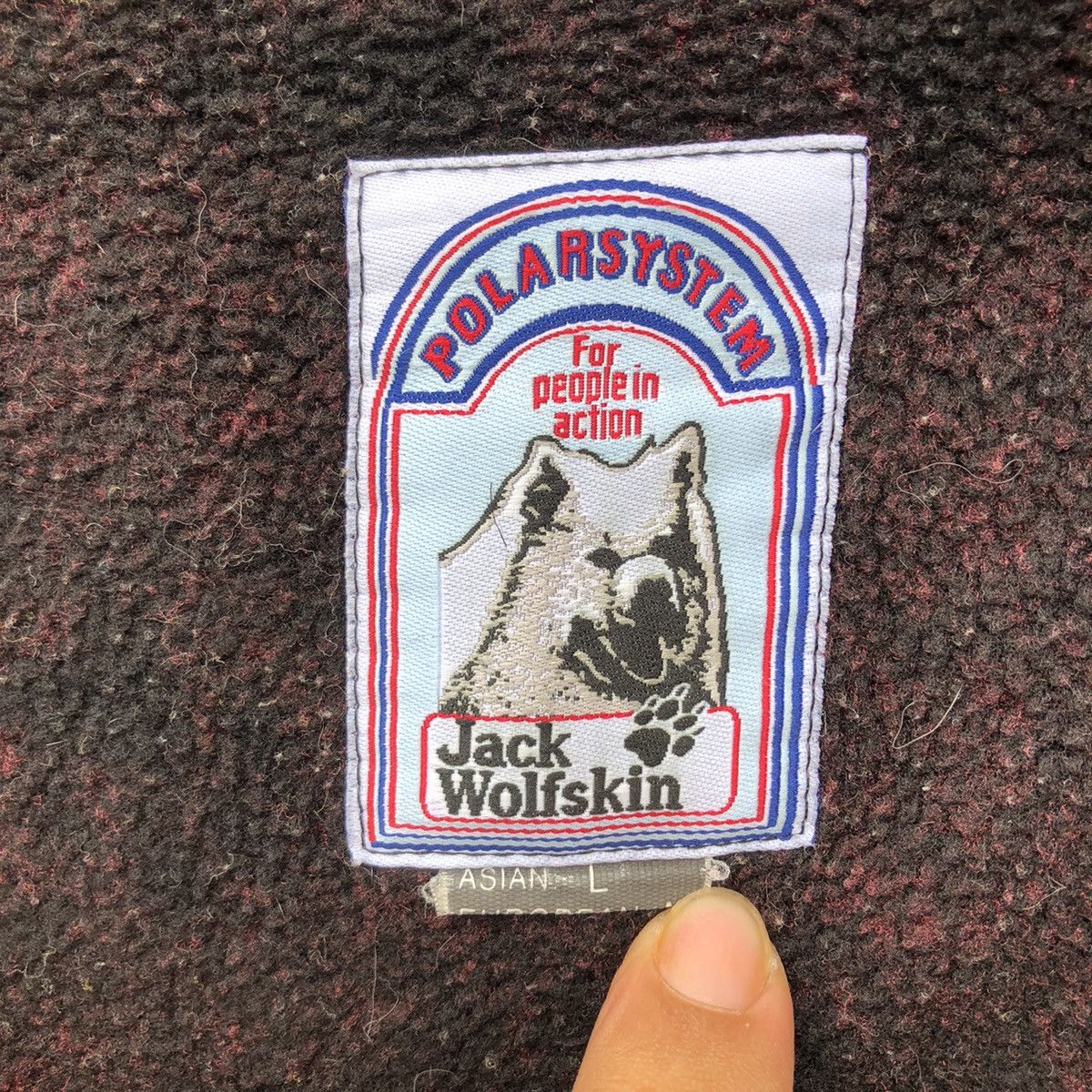 Jack Wolfskin FULL PRINT JACKET JACK WOLFSKINS POLARTEC FLEECE JACKET Size US L / EU 52-54 / 3 - 10 Thumbnail