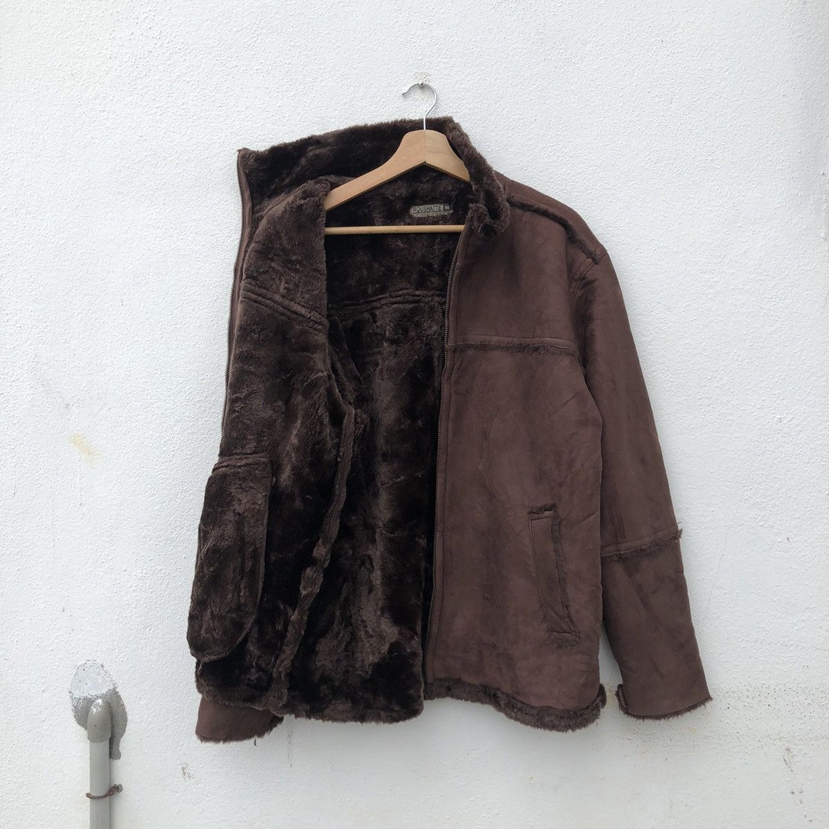 Japanese Brand VINTAGE B 3 STYLE JACKET MINK FUR LINING ROUSHATTE Size US M / EU 48-50 / 2 - 2 Thumbnail