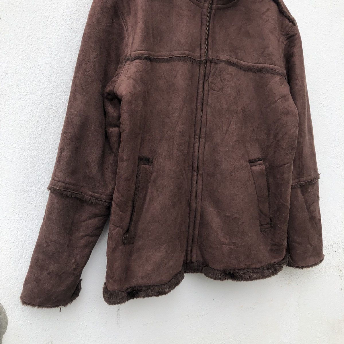 Japanese Brand VINTAGE B 3 STYLE JACKET MINK FUR LINING ROUSHATTE Size US M / EU 48-50 / 2 - 5 Thumbnail