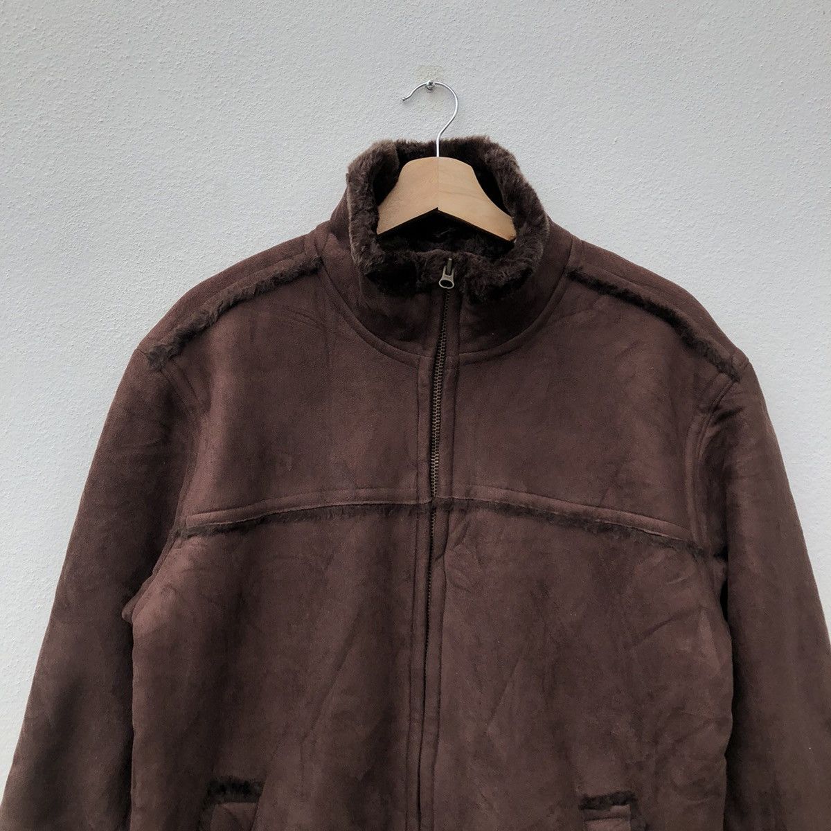 Japanese Brand VINTAGE B 3 STYLE JACKET MINK FUR LINING ROUSHATTE Size US M / EU 48-50 / 2 - 4 Thumbnail