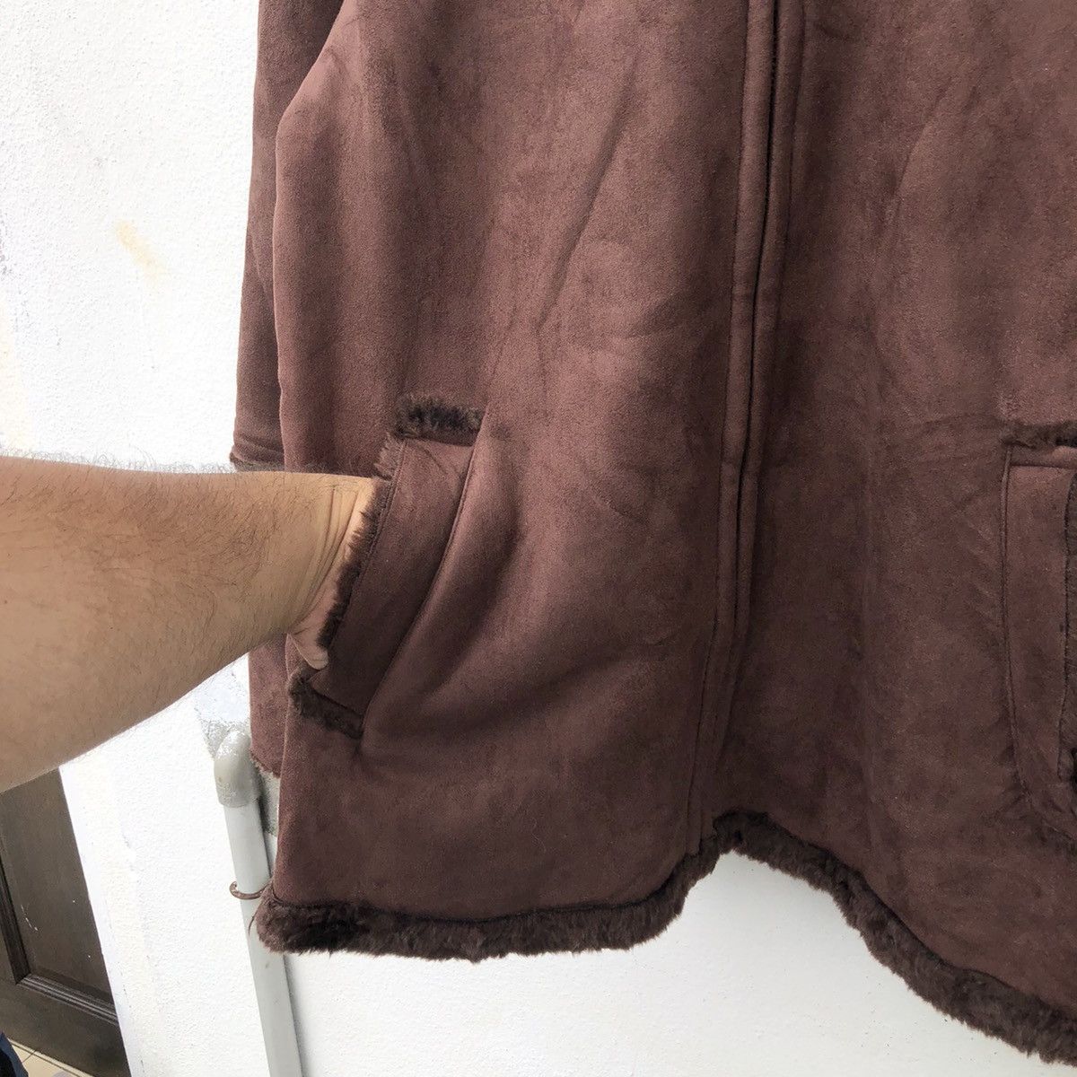 Japanese Brand VINTAGE B 3 STYLE JACKET MINK FUR LINING ROUSHATTE Size US M / EU 48-50 / 2 - 6 Thumbnail