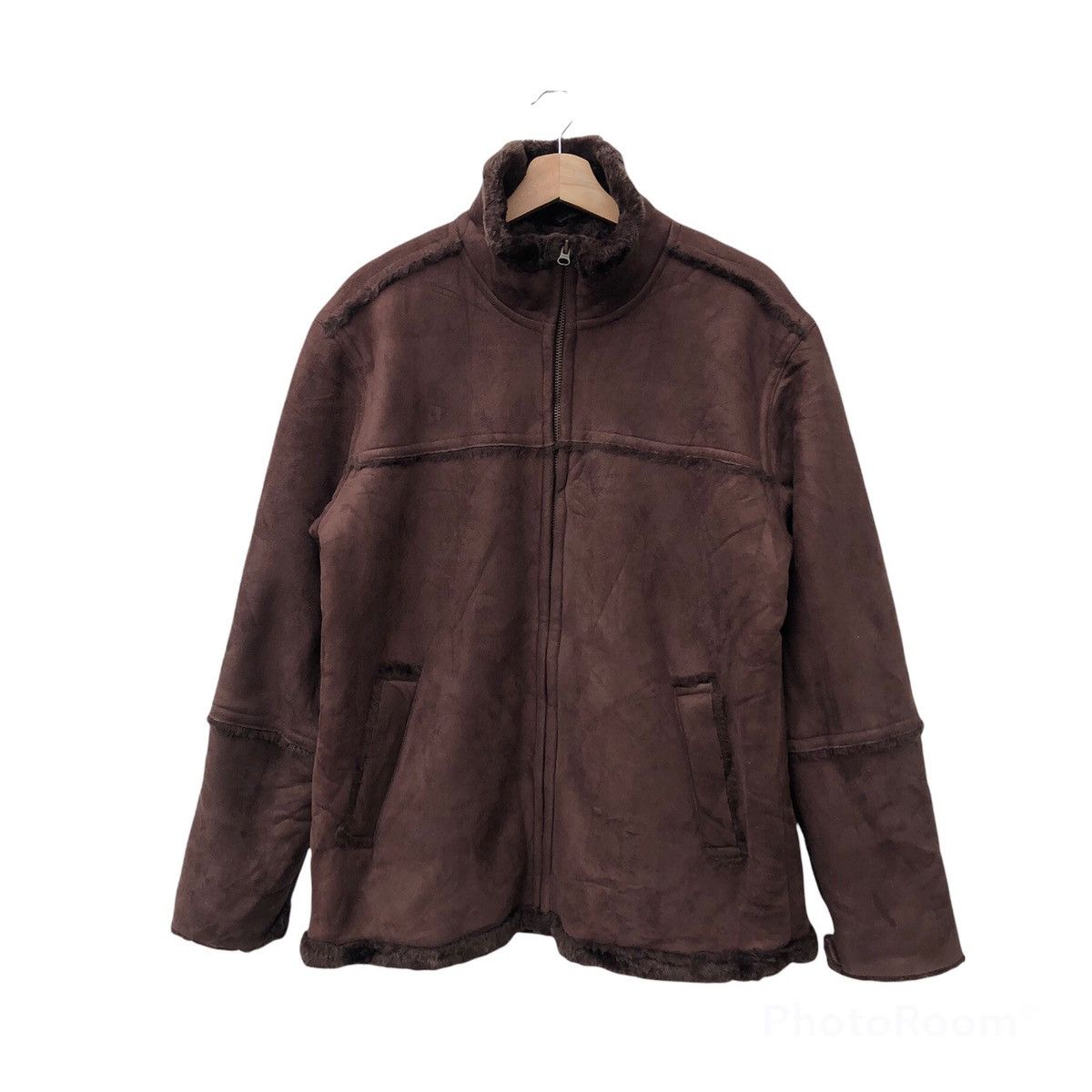 Japanese Brand VINTAGE B 3 STYLE JACKET MINK FUR LINING ROUSHATTE Size US M / EU 48-50 / 2 - 1 Thumbnail