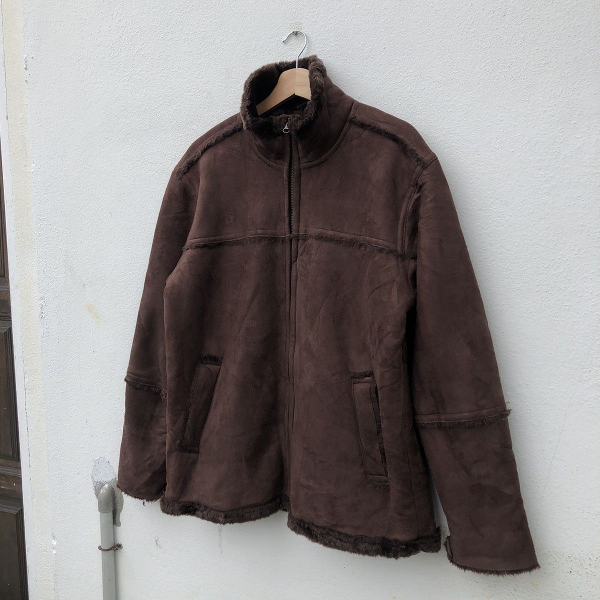 Japanese Brand VINTAGE B 3 STYLE JACKET MINK FUR LINING ROUSHATTE Size US M / EU 48-50 / 2 - 3 Thumbnail