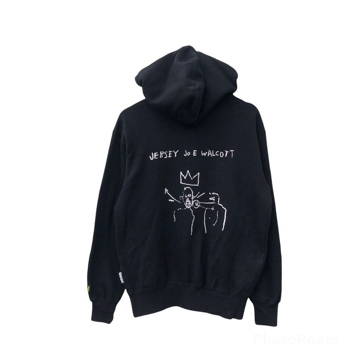 Japanese Brand HOODIE SWEATER JEAN-MICHEL BASQUIAT BIG LOGO Size US S / EU 44-46 / 1 - 1 Thumbnail