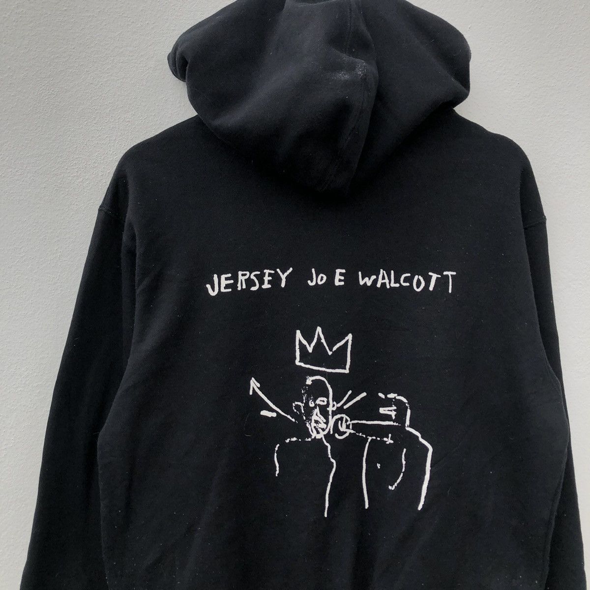 Japanese Brand HOODIE SWEATER JEAN-MICHEL BASQUIAT BIG LOGO Size US S / EU 44-46 / 1 - 10 Thumbnail