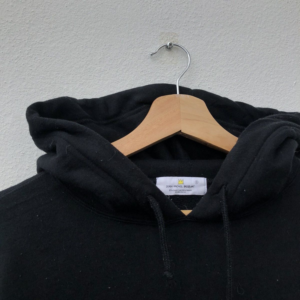 Japanese Brand HOODIE SWEATER JEAN-MICHEL BASQUIAT BIG LOGO Size US S / EU 44-46 / 1 - 8 Thumbnail