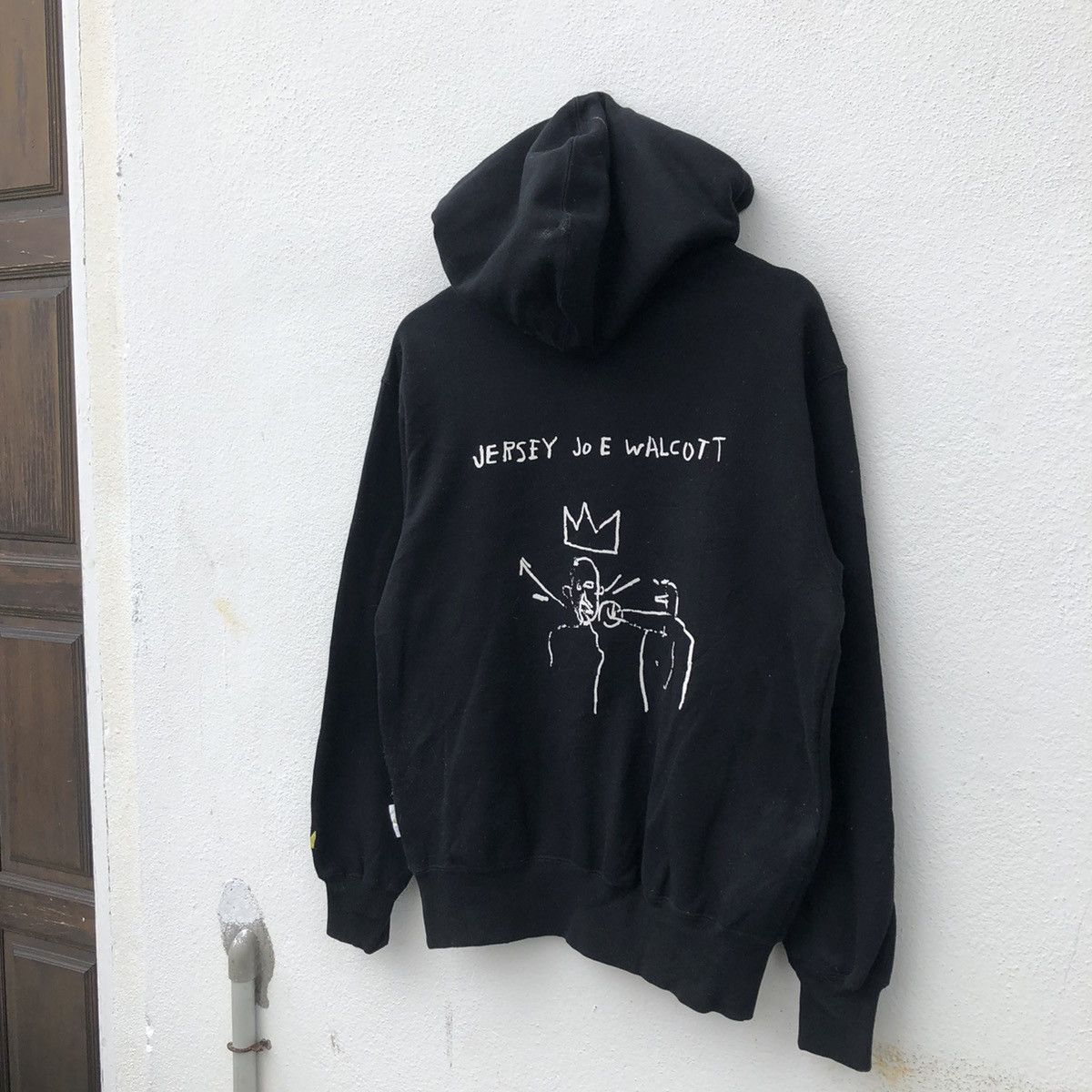 Japanese Brand HOODIE SWEATER JEAN-MICHEL BASQUIAT BIG LOGO Size US S / EU 44-46 / 1 - 9 Thumbnail
