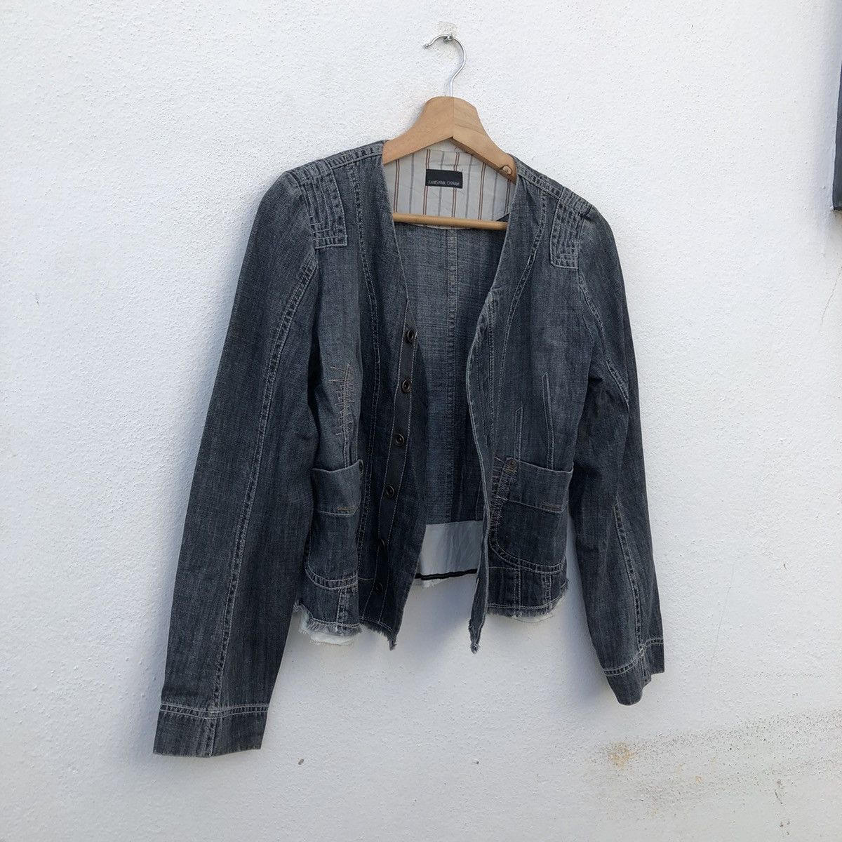 Japanese Brand PATCHWORK STYLE DESIGN DISTRESSED KAMISHIMA CHINAMI Size US M / EU 48-50 / 2 - 2 Thumbnail