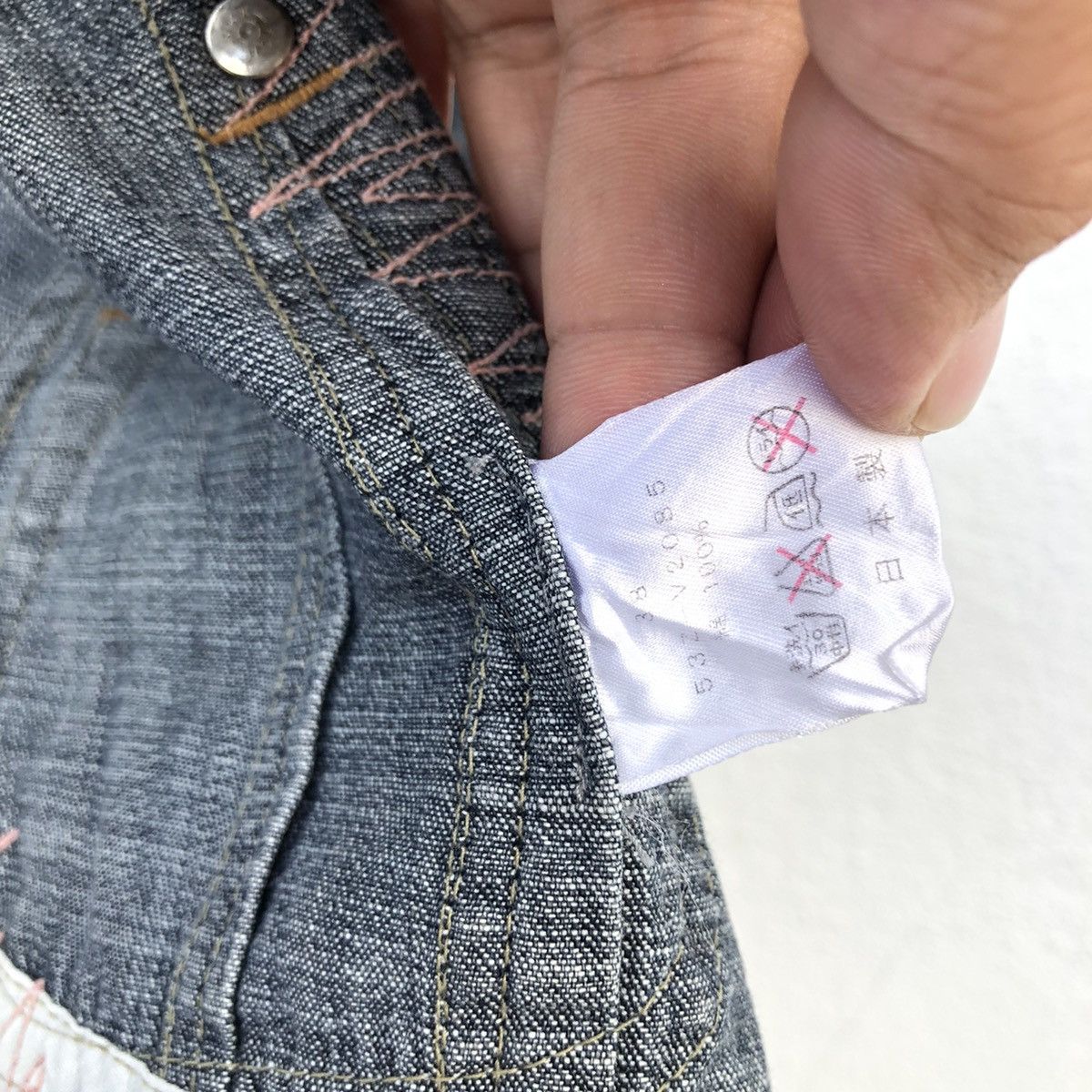 Japanese Brand PATCHWORK STYLE DESIGN DISTRESSED KAMISHIMA CHINAMI Size US M / EU 48-50 / 2 - 12 Thumbnail