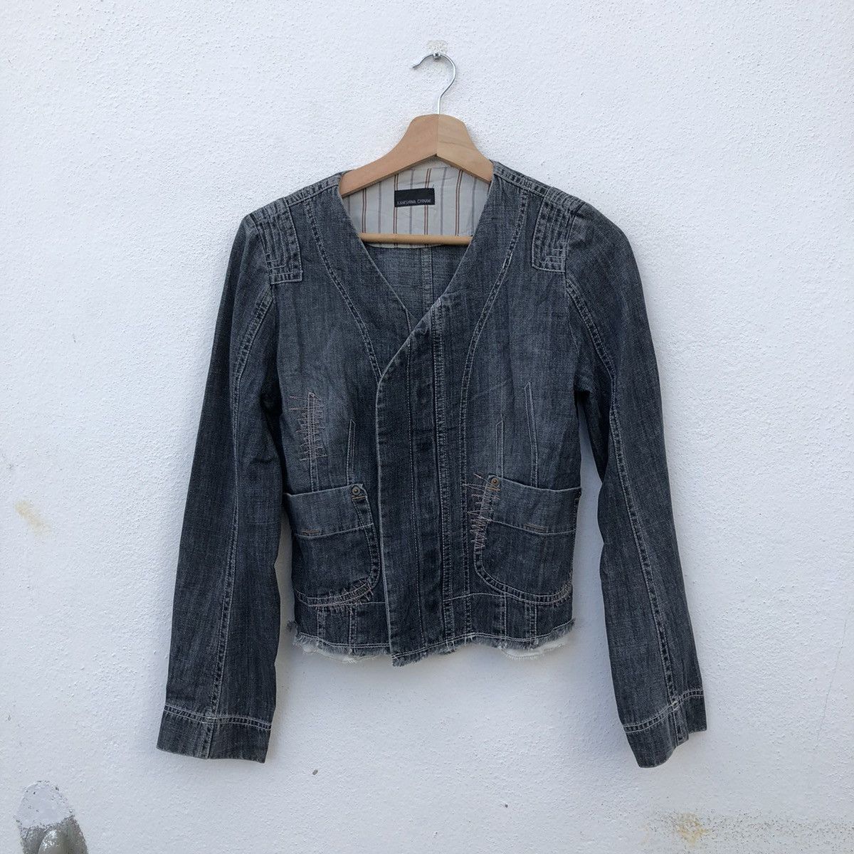 Japanese Brand PATCHWORK STYLE DESIGN DISTRESSED KAMISHIMA CHINAMI Size US M / EU 48-50 / 2 - 6 Thumbnail