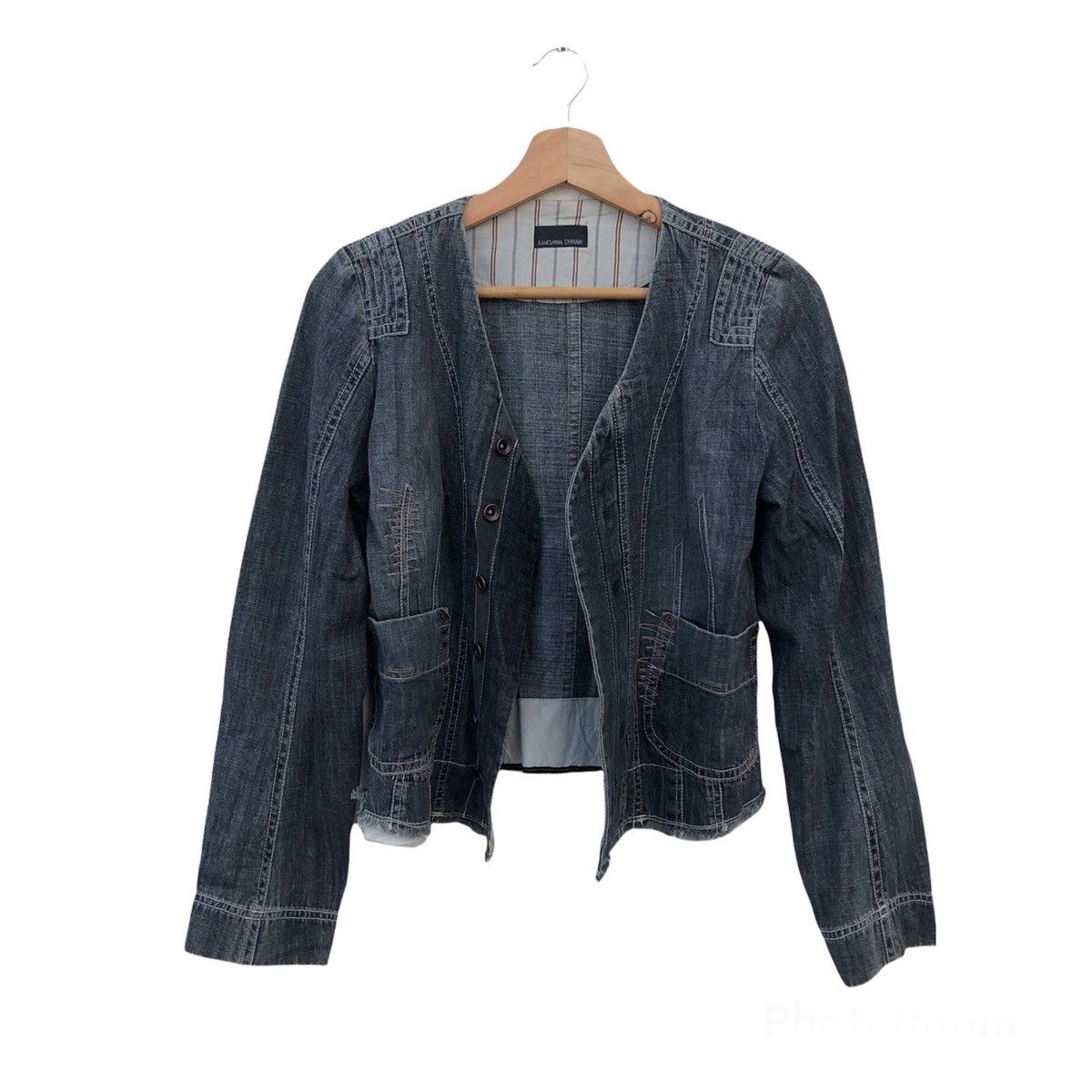 Japanese Brand PATCHWORK STYLE DESIGN DISTRESSED KAMISHIMA CHINAMI Size US M / EU 48-50 / 2 - 1 Thumbnail