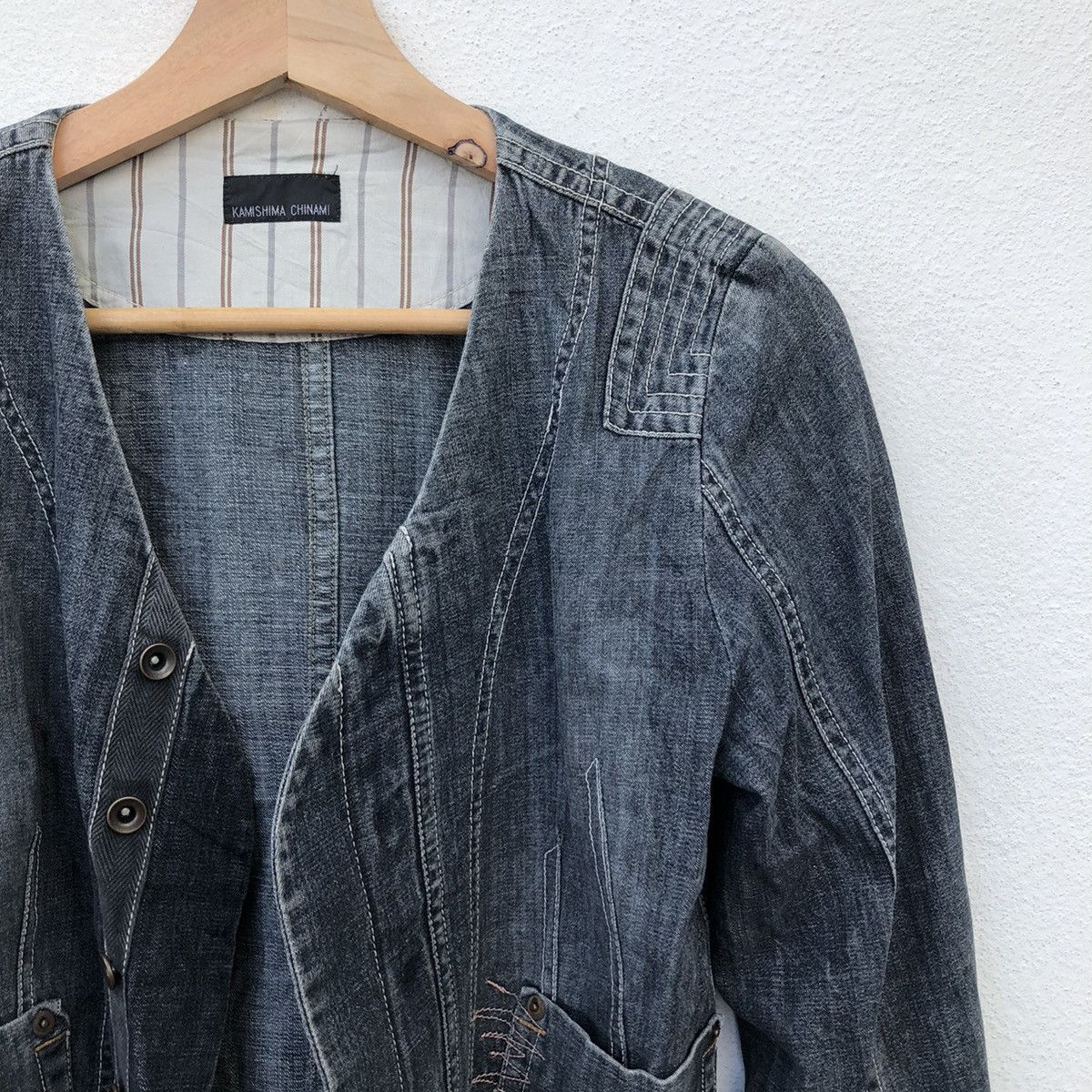 Japanese Brand PATCHWORK STYLE DESIGN DISTRESSED KAMISHIMA CHINAMI Size US M / EU 48-50 / 2 - 3 Thumbnail