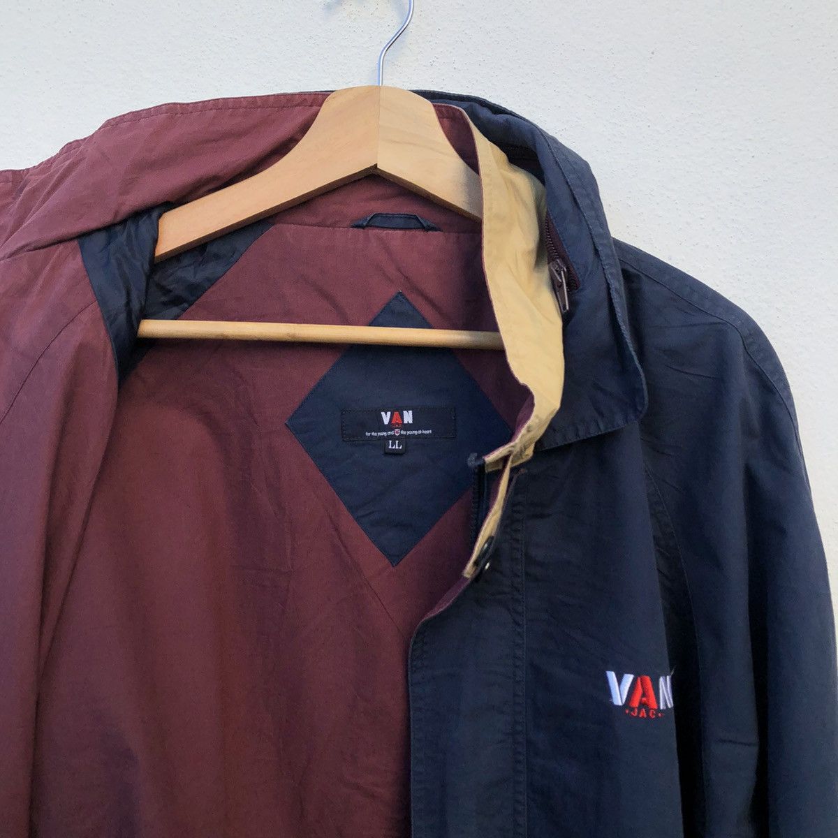 Japanese Brand BONDAGE MULTI POCKET PARACHUTE JACKET VAN Size US L / EU 52-54 / 3 - 11 Thumbnail