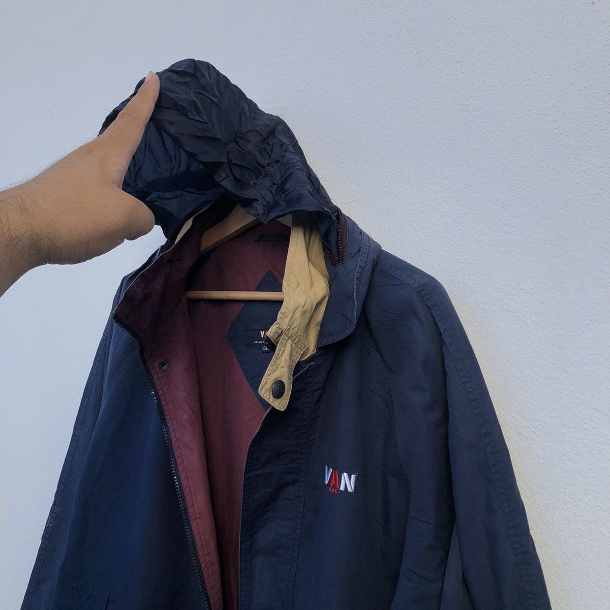 Japanese Brand BONDAGE MULTI POCKET PARACHUTE JACKET VAN Size US L / EU 52-54 / 3 - 15 Thumbnail