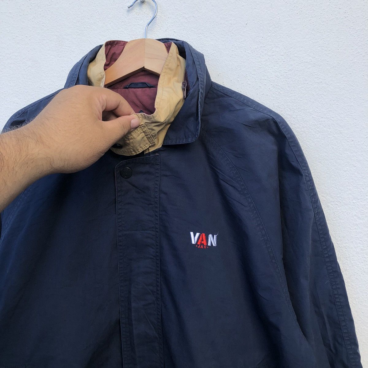Japanese Brand BONDAGE MULTI POCKET PARACHUTE JACKET VAN Size US L / EU 52-54 / 3 - 5 Thumbnail