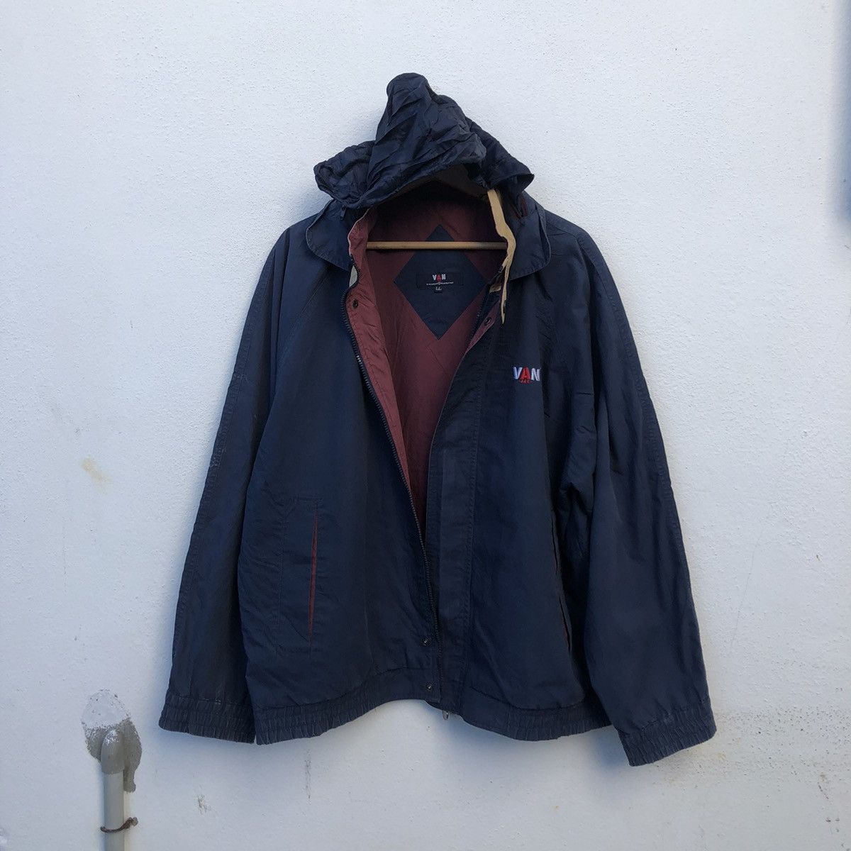 Japanese Brand BONDAGE MULTI POCKET PARACHUTE JACKET VAN Size US L / EU 52-54 / 3 - 14 Thumbnail