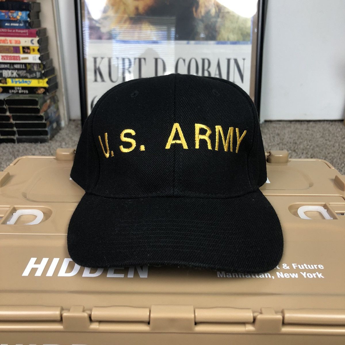 Other Vintage 90s United States Army Logo Black Snapback Hat Size ONE SIZE - 1 Thumbnail