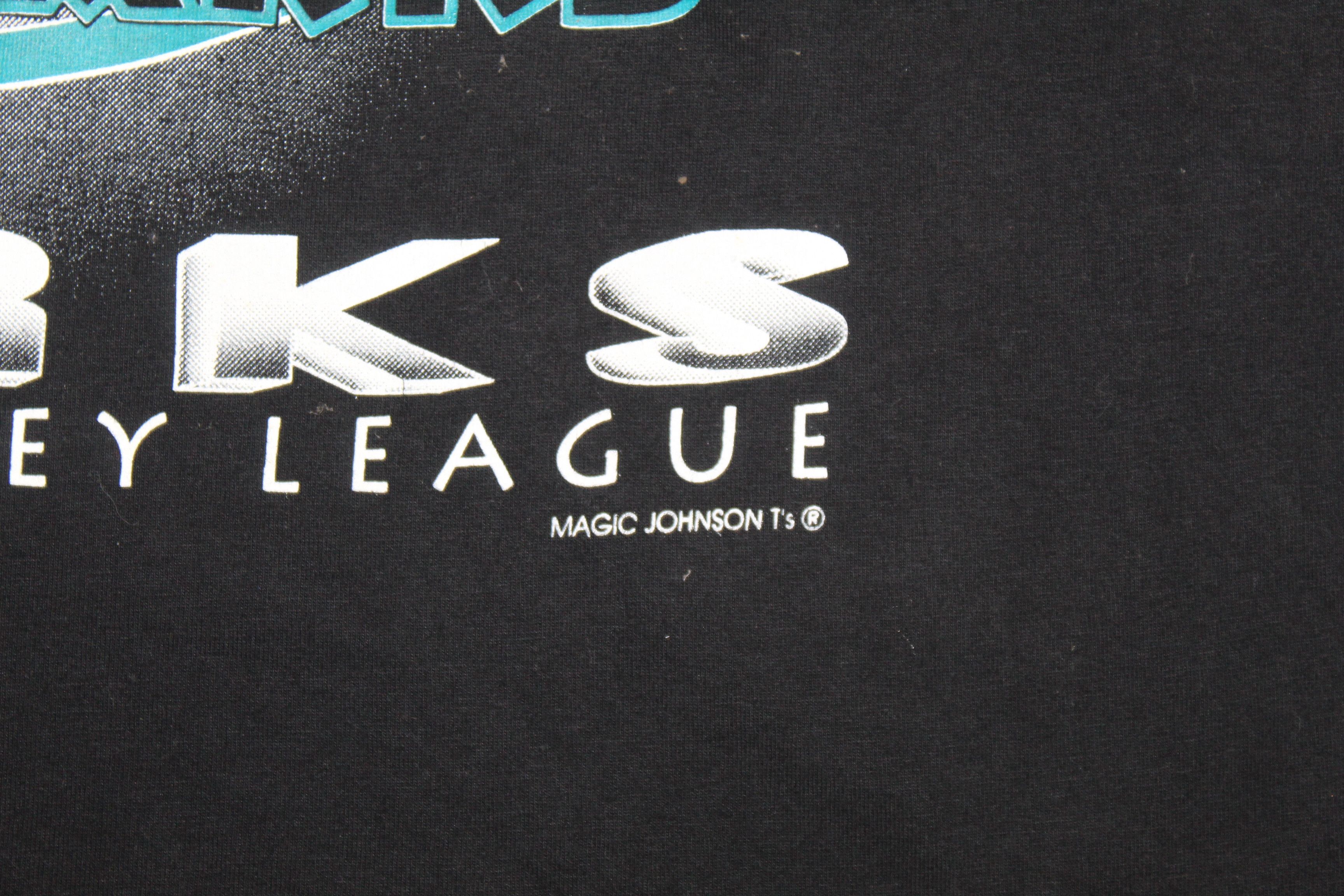 NBA USA 1993 San Jose Sharks by Magic Johnson T-Shirt Size US L / EU 52-54 / 3 - 4 Thumbnail