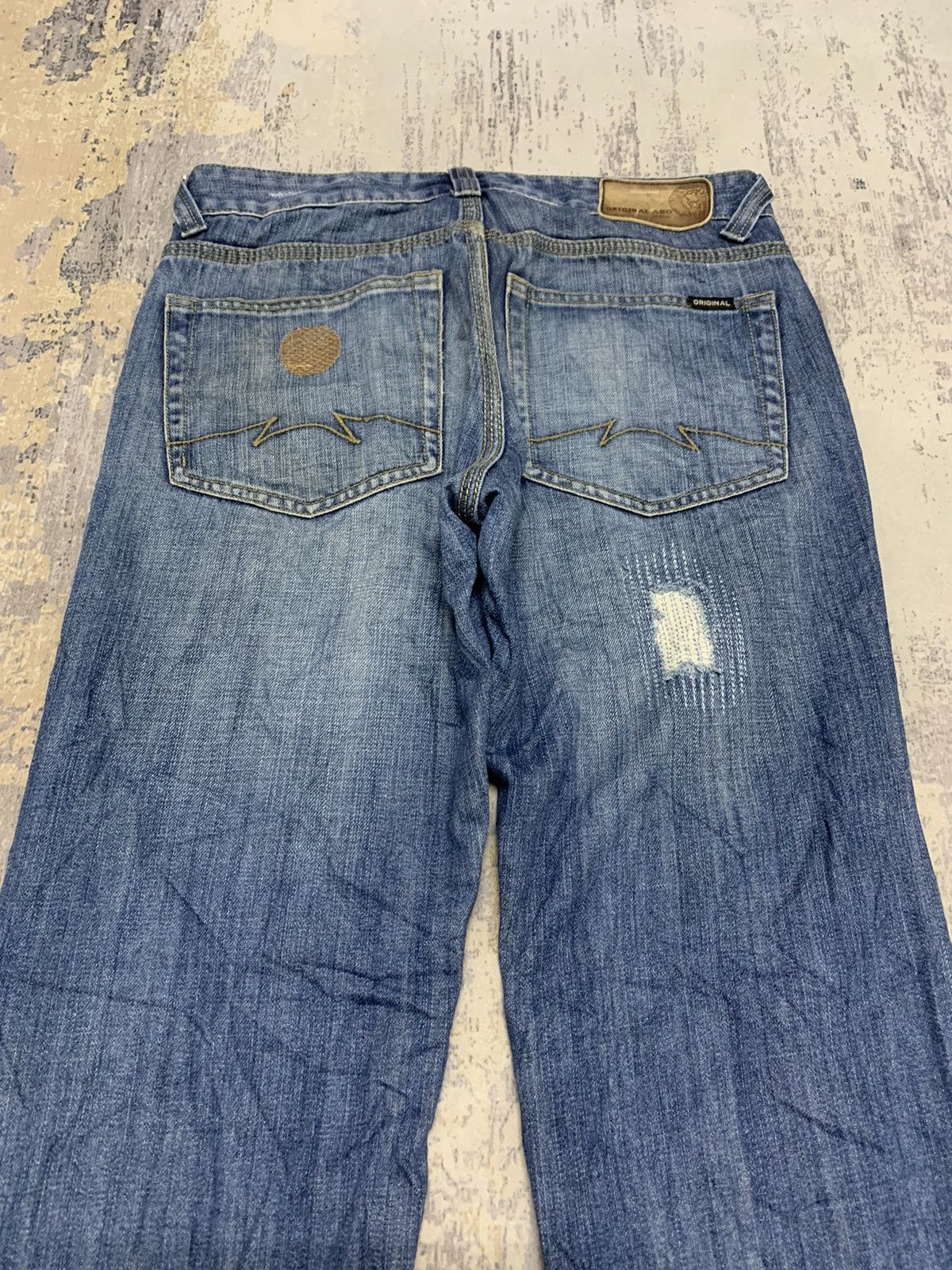 Japanese Brand Japanese Original Ado Patch Work Distressed Jeans 30x32.5 Size US 30 / EU 46 - 10 Thumbnail