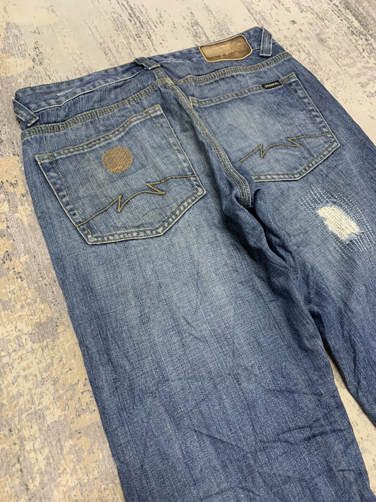 Japanese Brand Japanese Original Ado Patch Work Distressed Jeans 30x32.5 Size US 30 / EU 46 - 12 Thumbnail