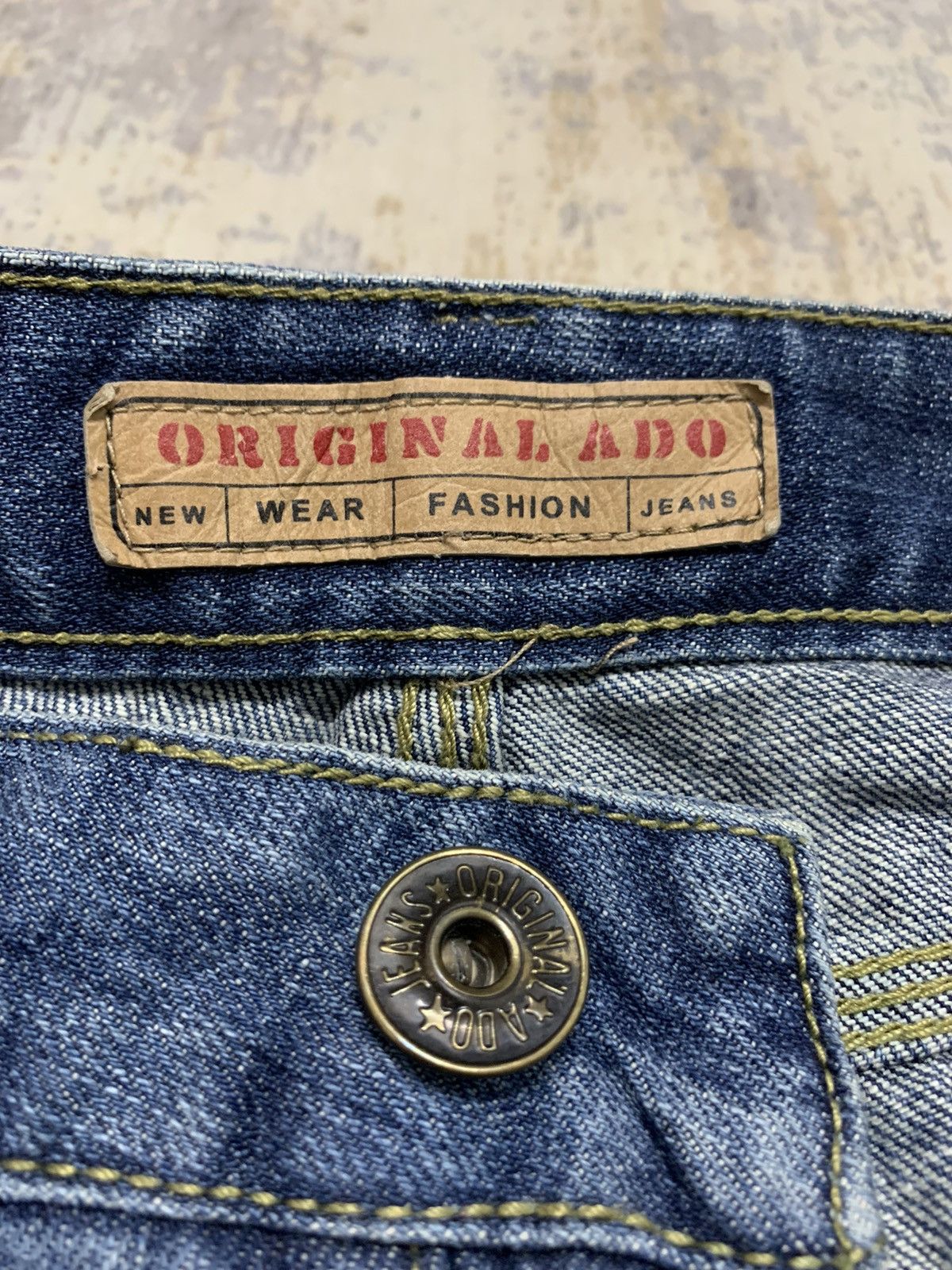 Japanese Brand Japanese Original Ado Patch Work Distressed Jeans 30x32.5 Size US 30 / EU 46 - 14 Thumbnail