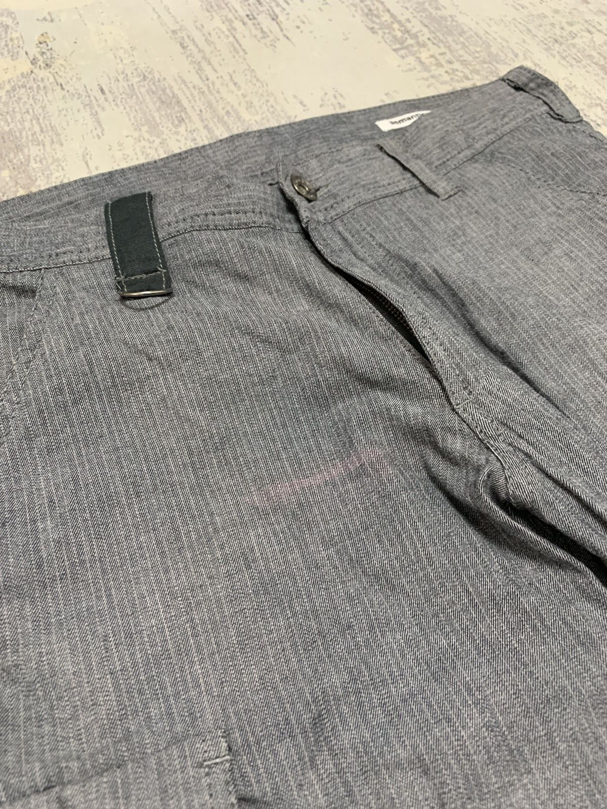 If Six Was Nine Japanese Brand Semantic Design Utility Flare Cargo Pants Size US 33 - 6 Thumbnail