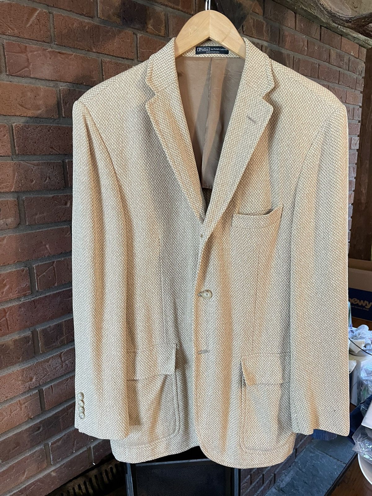 Polo Ralph Lauren Polo 100% Silk jacket Size 40R - 1 Thumbnail