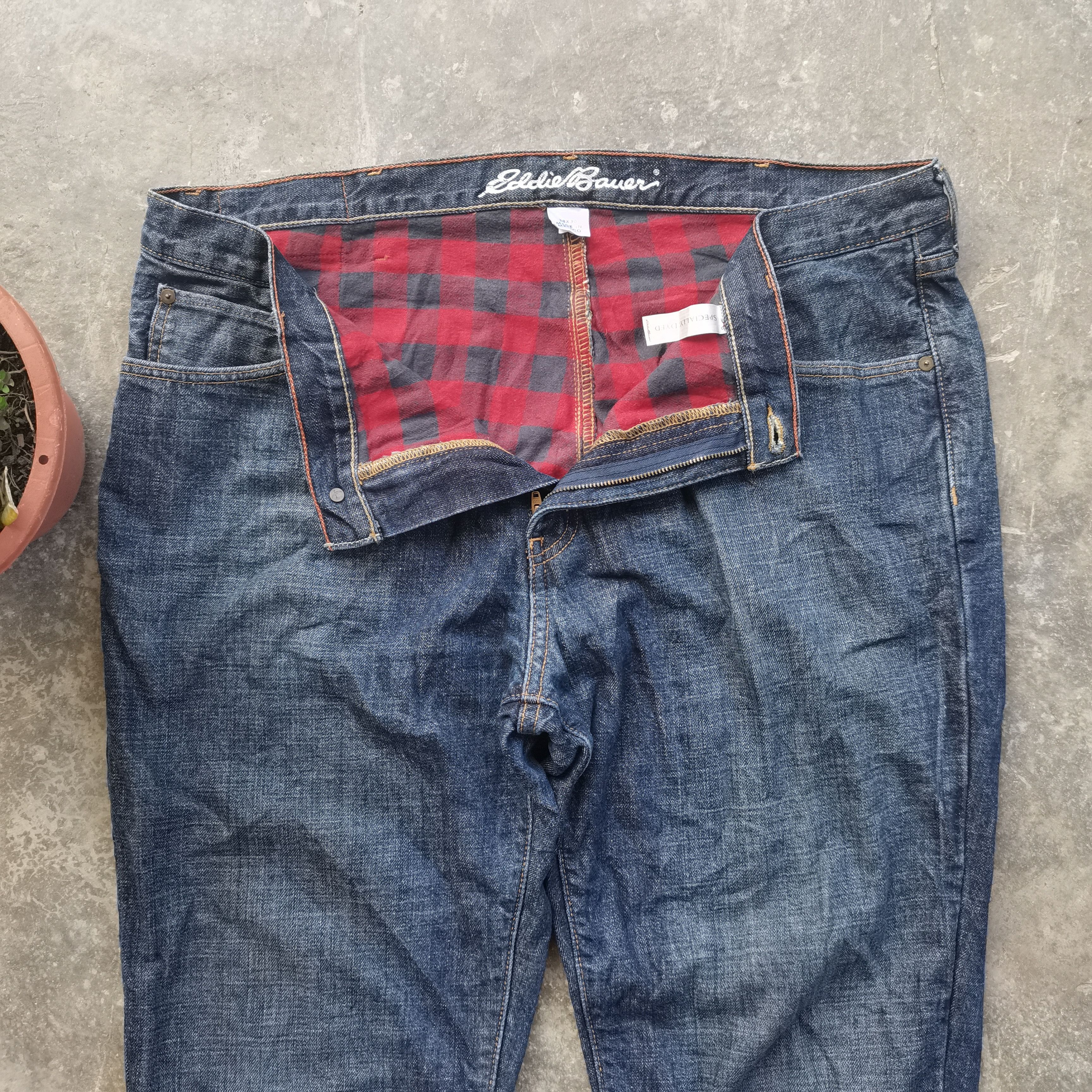 Eddie Bauer × Japanese Brand × Vintage Archive🔥EDDY BOUER Big Size Denim Pants Size US 38 / EU 54 - 2 Thumbnail